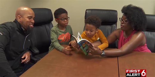 Papillion mother and sons write comic book for children