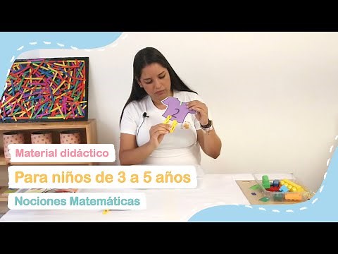 MATERIAL DIDÁCTICO EN CASA | Para niños de 3, 4 y 5 años