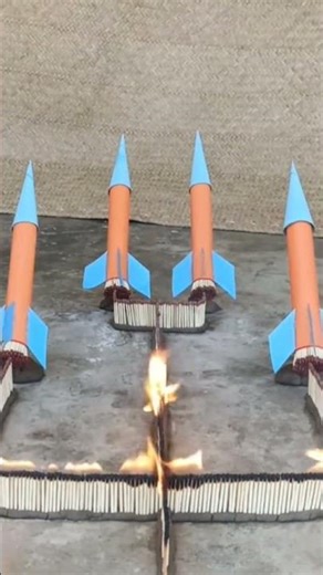 Aaj 4 Desi Rockets 🚀 | Matchsticks se Udanay ki Koshish 🔥 | Real Test Start Now!