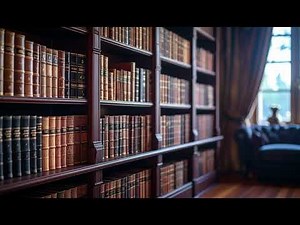 Library Bookshelf Background [1 Hour]