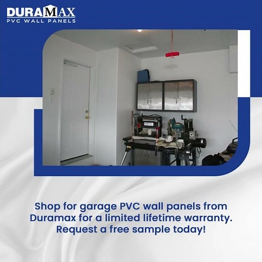 Duramax Delivers Garage PVC Wall Panels At Factory-Direct Prices