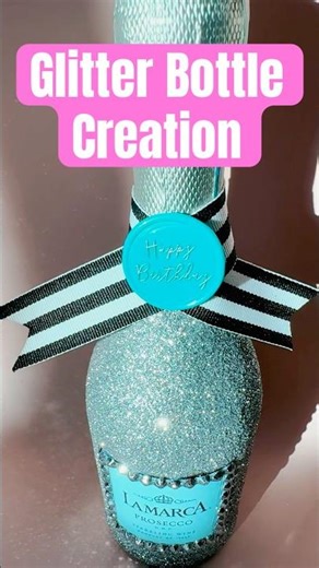DIY Glitter Bottle Creation with a Mess Free Hack! #craftideas