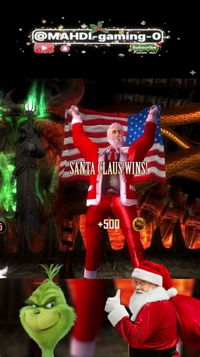 Santa Claus SIGMA Edit (USA Flag Style) 🇺🇸🎅