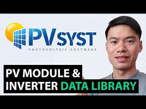 PVsyst Data Library For PV module & Inverter