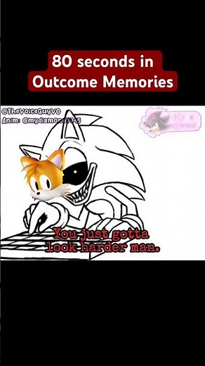 youtube being poopy so i had to bump the words | #sonicexe #roblox #voiceacting #outcomememories