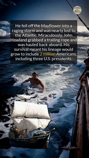 Swept from the Mayflower, his survival gave rise to a lineage of millions including three US presidents. #history #survival #americanhistory | Ancient Civilizations and Archaeology