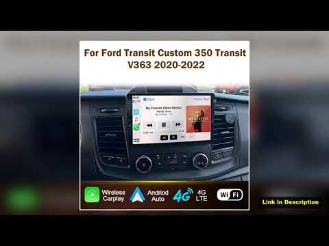Auto Radio Android For Ford Transit Custom 350 Transit V363 20202022 Multimedia Video Player
