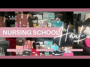 BACK TO SCHOOL: 👩🏽‍⚕️🩺 Expansive Nursing Haul - 2024 Fall ABSN Program
