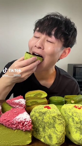 抹茶餅バスクチーズケーキの作り方