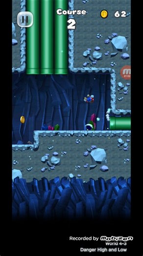 SUPER MARIO PARKOUR WITH TURTLE SHELL #supermariorun #mario #shorts