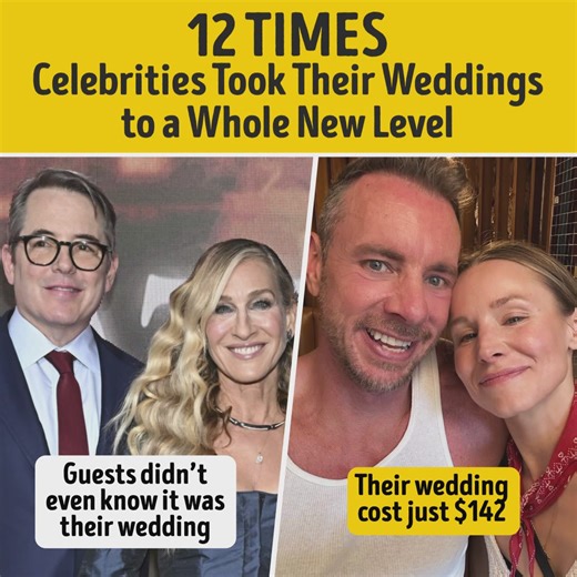 12 Times Celebrities Took Their Weddings To A Whole New Level | Bright Side