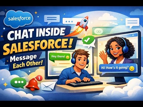 Chat Inside Salesforce! 🚀 How Salesforce Users Can Message Each Other