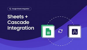 Integrate Cascade and Google Sheets
