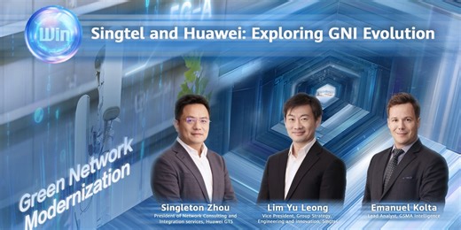 Huawei and Singtel on building a sustainable network  - Total Telecom