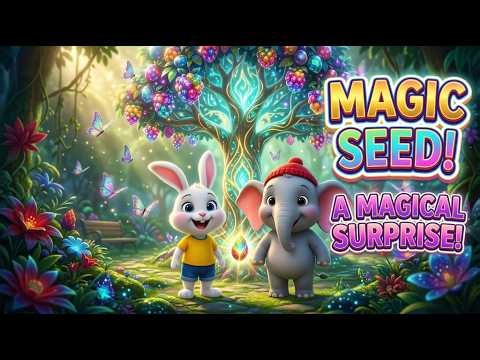 3D Animated Kids Story | Magic Seed to Magic Tree | Cartoon Story