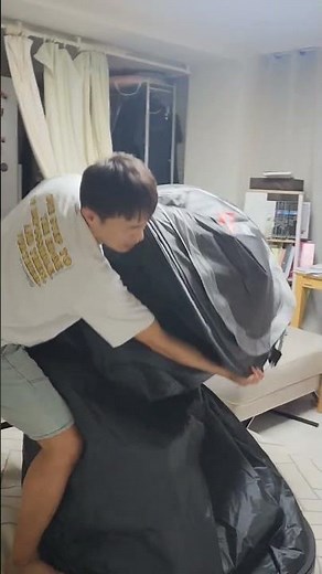 모든 원터치 텐트 접는 방법