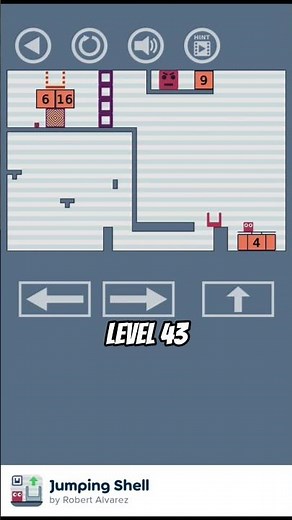 Jumping Shell Level 43 #gaming #poki #jumpingshell