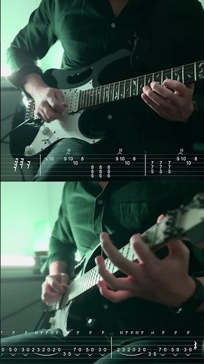 So Far So Fake Guitar Solo 🎸 (with TABS) #piercetheveil #guitarsolo #guitar