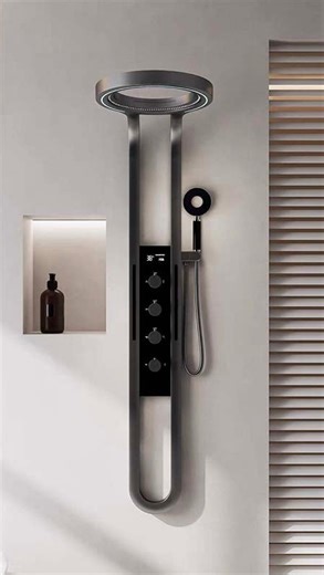 This shower system looks like it’s from 2050 😱💧 You’ve NEVER seen anything like this before! That circular LED rainfall head is absolutely INSANE 🤯 Imagine starting every morning under this masterpiece… your bathroom would literally look like a luxury spa! ✨ 💰 #850,000 📍 Available now Tag someone who’s renovating their bathroom! #bathroomgoals #luxuryshower #modernbathroom #bathroomdesign #interiordesign #luxuryhome #bathroominspo #bathroomrenovation #moderndesign #luxurylifestyle #homedeco