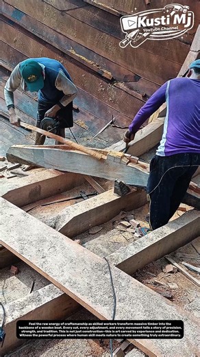 Master Craftsmen at Work – The Intense Art of Hand-Building a Wooden Boat Frame.