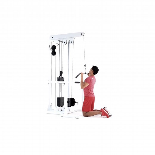 Kneeling Lat Pulldown - Muscle & Fitness