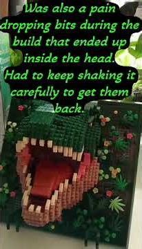 Anko Miniblocks - Dinosaur Frame #ankominiblocks #miniblocks