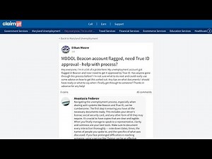 Maryland MDDOL How to Fix True ID Verification for Flagged Beacon Account