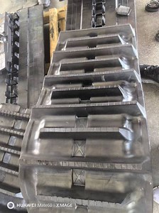 [Hot Item] 230*72*37 Mini Excavator Rubber Track for Construction Harvester Machine Excavator Track Rubber