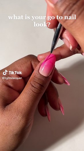 ombre nails have been my go to nail look lately💅#nails #nailpolish #nailinspo #nailsoftiktok #nailart #nailtutorial #diynails #diymanicure #naturalnails #nailsathome #nailhack #diynails #diynailsathome #easynails #easynailsathome #almondnails #frenchtips #frenchtipnails #ombrenails #pinknails