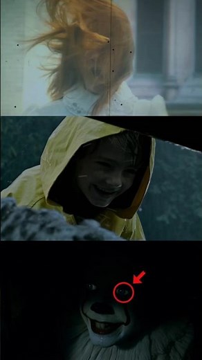 Why does Pennywise turn its eyes blue in It? || #shorts