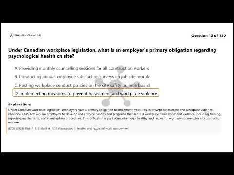 Ironworker Red Seal Exam Prep: 120 Practice Questions with Answers