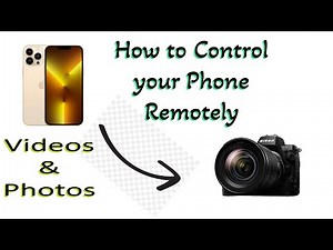 Phone Remote Control to take Pictures and Video
