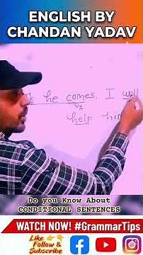 Conditional Sentences: Rules, Tricks & Examples 🔥 | Learn with English Chandan Yadav