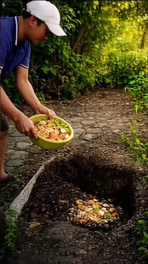 Easy Way to Make Compost Fast from Kitchen Waste (Ready in Days!)