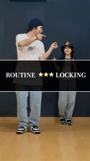 【LOCKING Routine | Level3】YU-TA選曲🎧× 振付✨RiRiガチ挑戦🔥#dance #基礎練習動画 #tutorial #locking #キッズダンスレッスン66-31