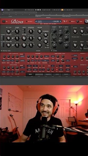 Create a warm and lush pad in Diva in 3 steps! #sounddesign #diva
