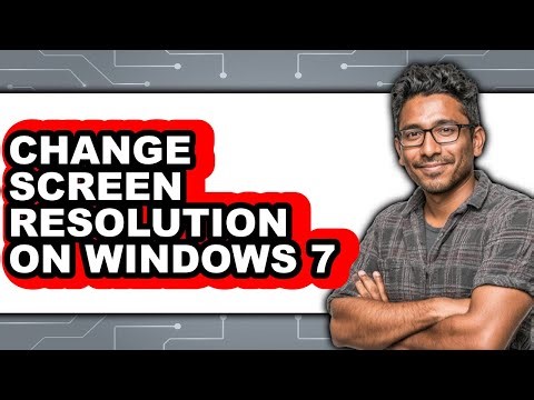 How to Change Screen Resolution on Windows 7 (only Way)