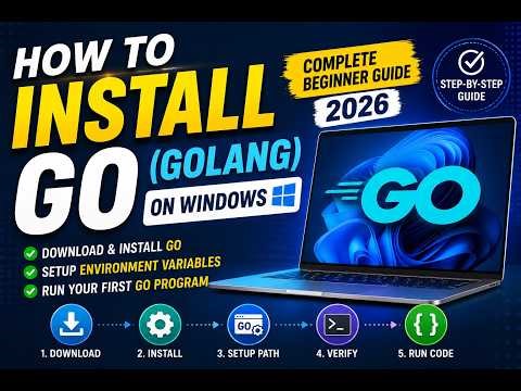 How to Install Go (Golang) on Windows | Complete Beginner Guide 2026