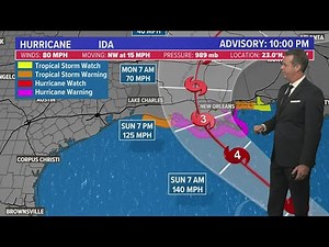 Hurricane Ida: Louisiana residents warned to prepare for Category 4 hurricane, big storm surge