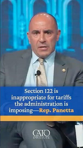 Section 122 is inappropriate for tariffs the administration is imposing—Rep. Panetta #shorts