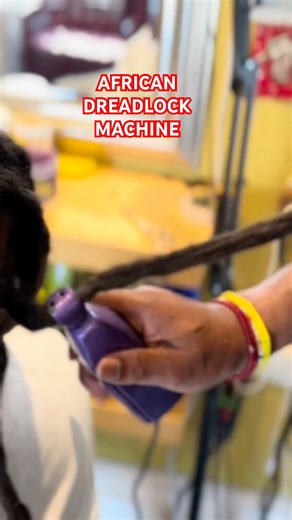 AFRICAN DREADLOCK MACHINE #viralshorts