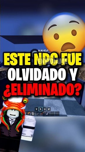 THEY DELETED THIS NPC AND NO ONE NOTICED 🙀!? | Envidiame #shorts
