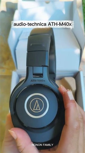 🎧 Amazing headphones: Audio-Technica ATH-M40x - this is the one that truly delivers! ✨
