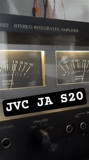 JVC JA S20 Power Integrated Audio Amplifier #mariushifi #stk #audio #music #sound #diy #fix #usa