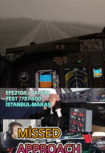 Maraş Missed Approach Explained with EFE2108 VATSIM