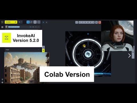 InvokeAI v5.2.0 Colab Tutorial | Stable Diffusion