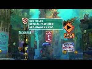 Shark Tale (2004) - DVD Menu