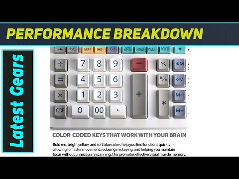 Sharp EL-1901: The Amazing Paperless Printing Calculator!