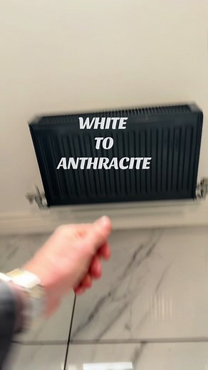 Transform Your Radiator: From White to Anthracite for £3.99