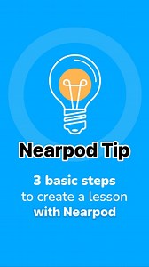 Brand new to Nearpod or need a refresher? 🫡 3 easy steps to create a Nearpod lesson: 1️⃣ Start with slides - upload a resource (a PDF, Google Slides, etc)or use a pre-made lesson! 2️⃣ Add in interactive activities - like a quiz, Time to Climb, Draw It, or VR for extra engagement. 3️⃣ Launch it - choose Live Participation or Student-Paced. And just like that, your lesson is ready to roll! 💡💙 #teachertips #teachergram #instateach #tipsforteachers #teachertools | Nearpod